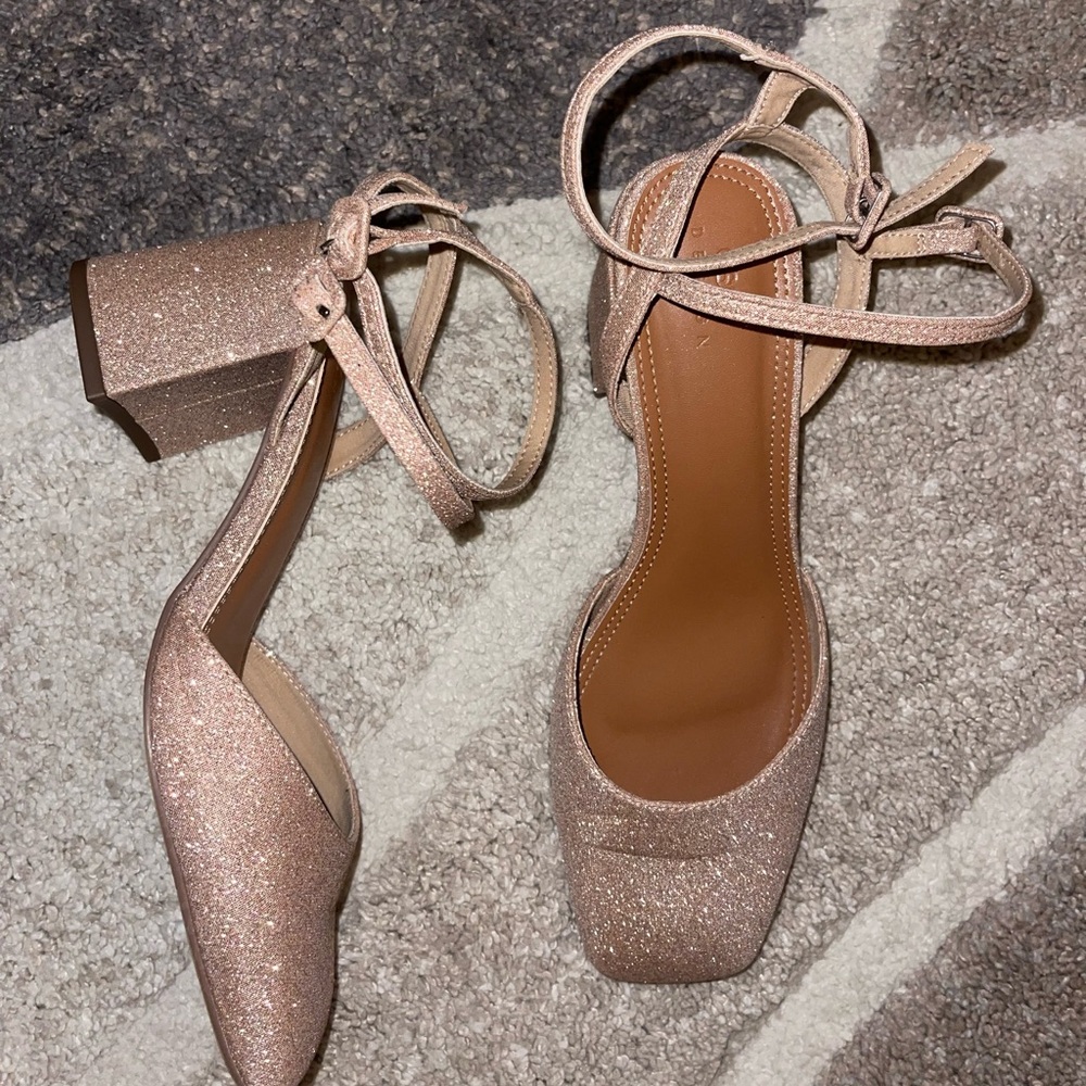 ASOS Glitter Heels - Picture 2 of 4